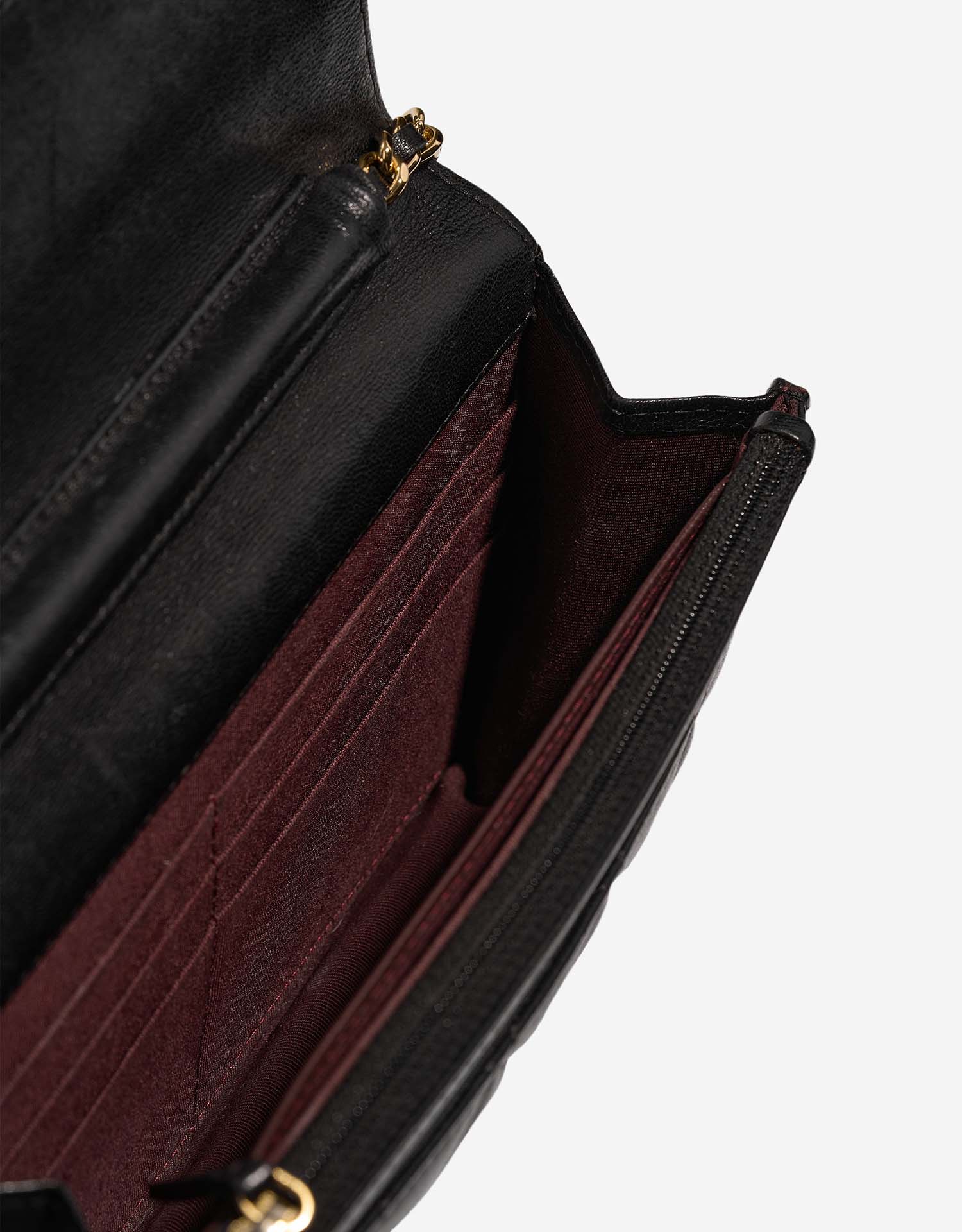 Chanel Timeless WalletOnChain Black Inside  | Sell your designer bag on Saclab.com