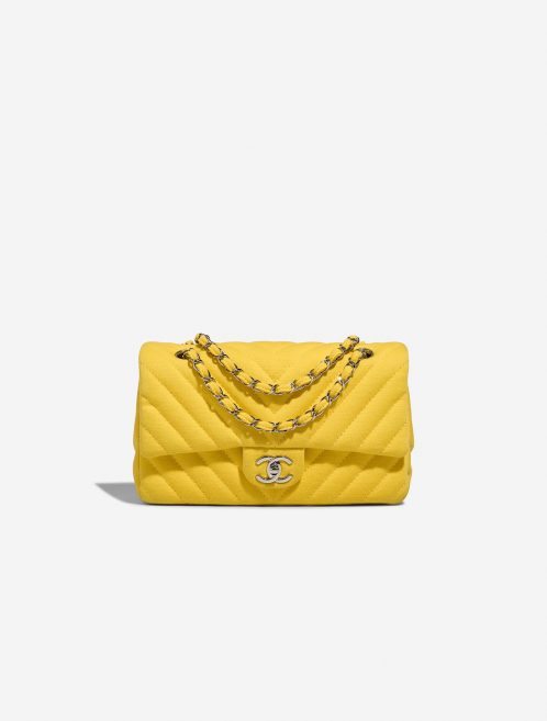 Chanel Timeless Medium Yellow Front  | Sell your designer bag on Saclab.com