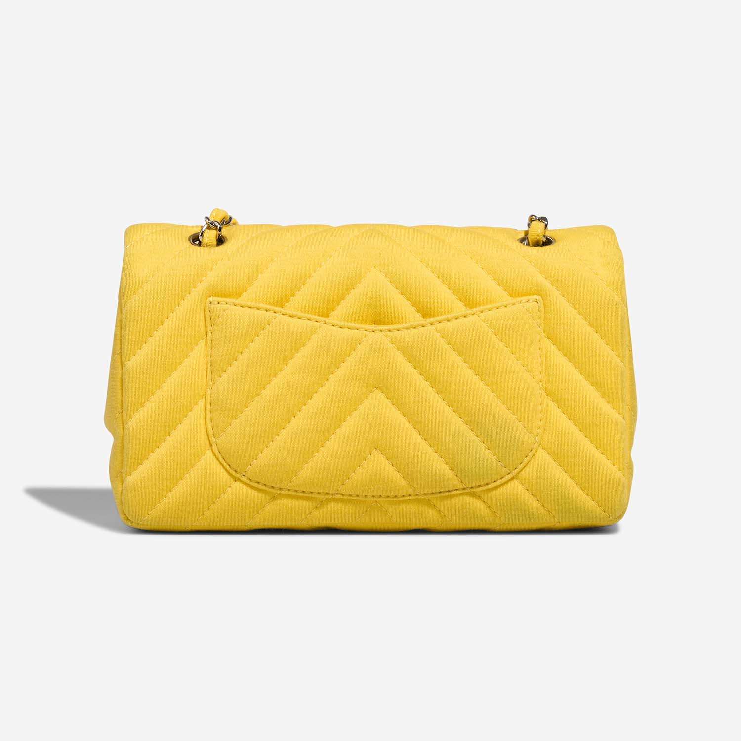chanel yellow clutch purse