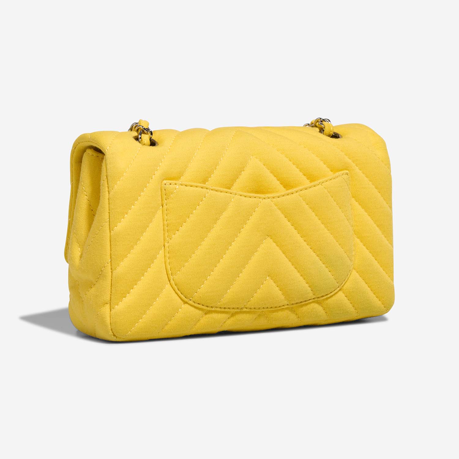 Chanel Timeless Medium Yellow Side Back | Sell your designer bag on Saclab.com
