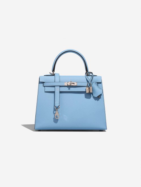 Hermès Kelly 25 Celeste Front  | Sell your designer bag on Saclab.com