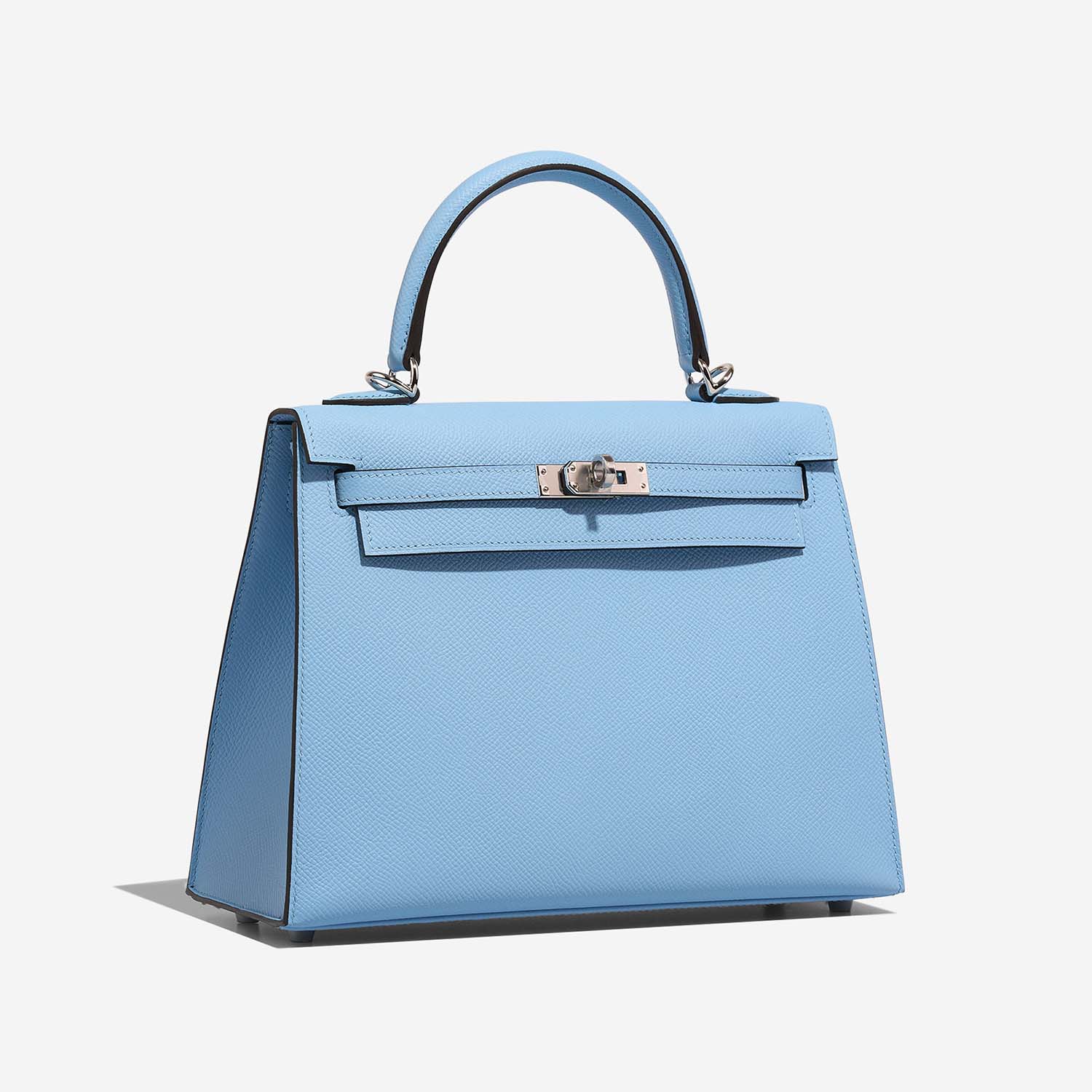 Hermès Kelly 25 Celeste 6Sf | Sell your designer bag on Saclab.com
