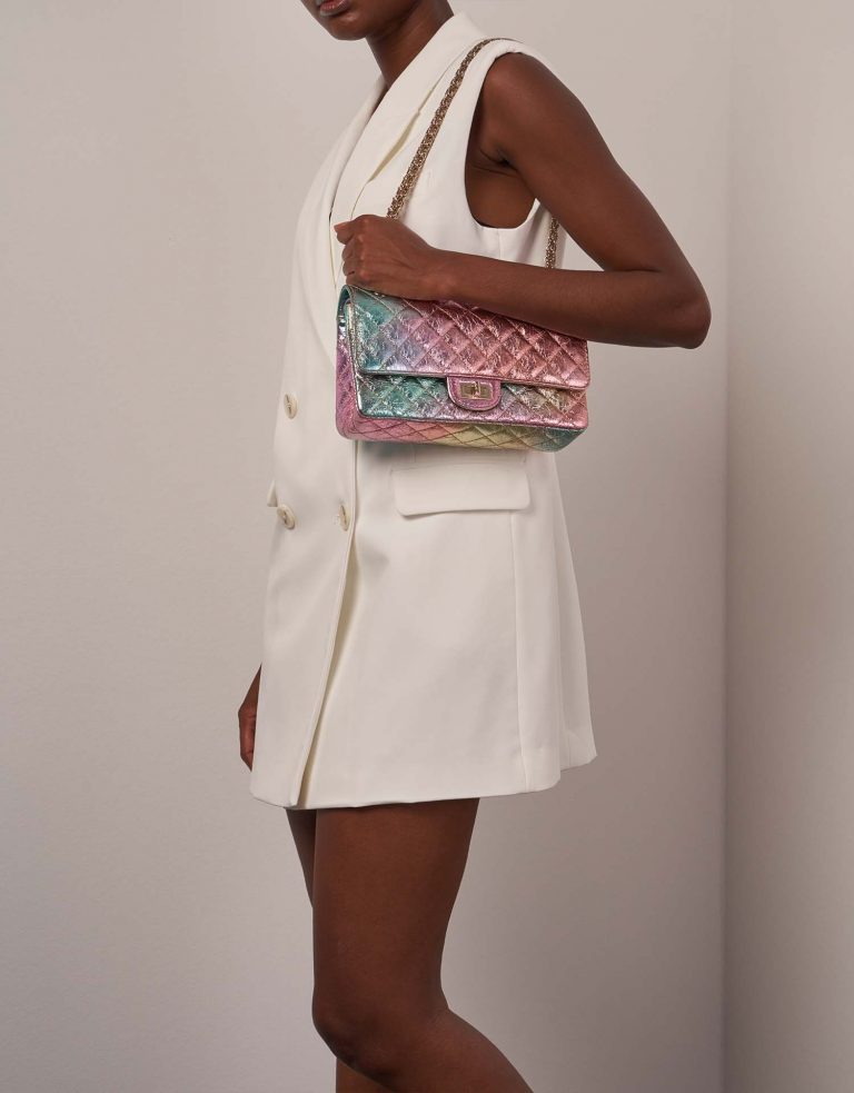 Chanel 255Reissue 224 Multicolore Front | Vendre votre sac de créateur sur Saclab.com