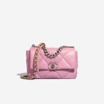 Chanel 19 Flapbag Pink Front  | Sell your designer bag on Saclab.com