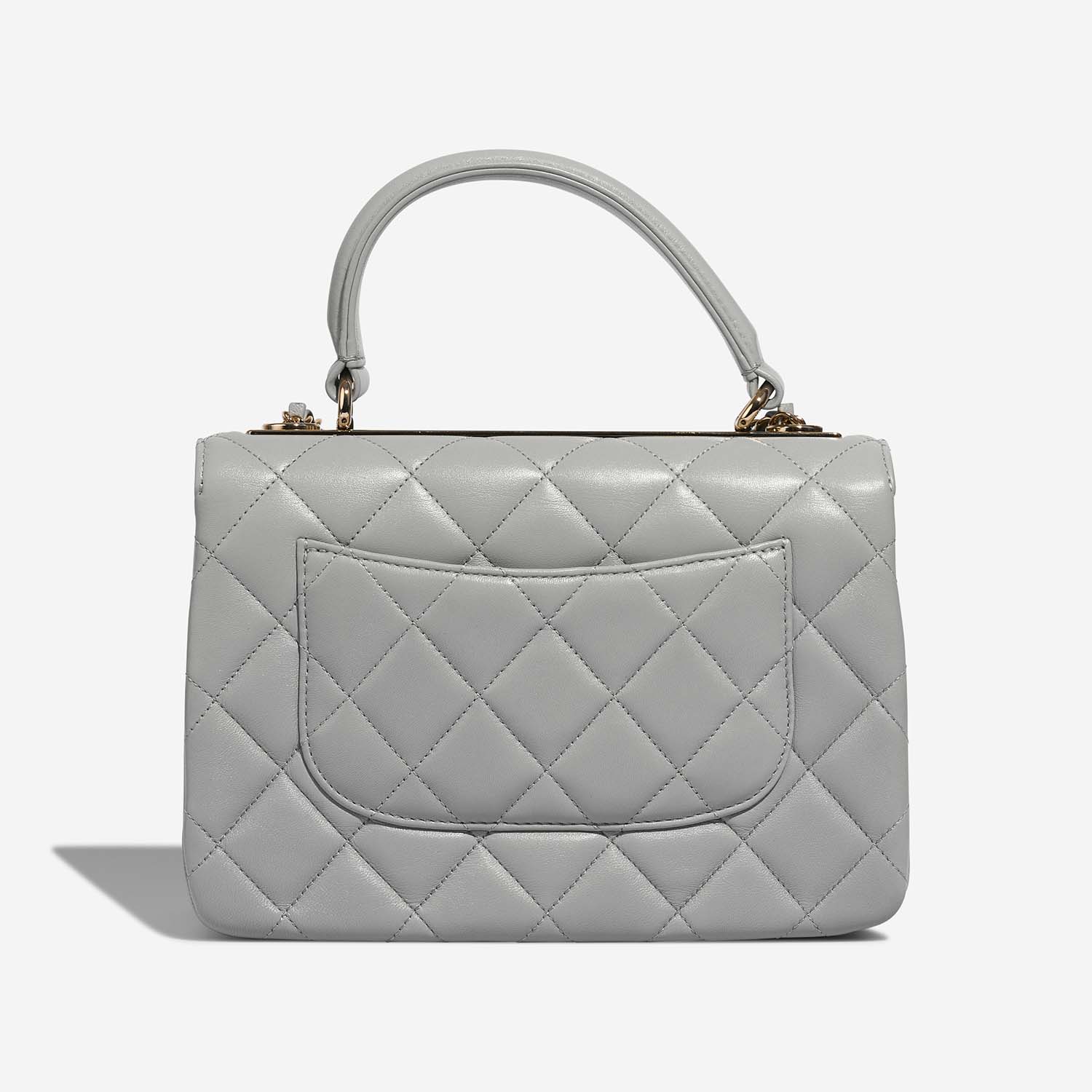 Chanel TrendyCC Medium LightGrey Back  | Sell your designer bag on Saclab.com