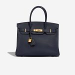 Hermès Birkin 30 BlueNuit Front  | Sell your designer bag on Saclab.com