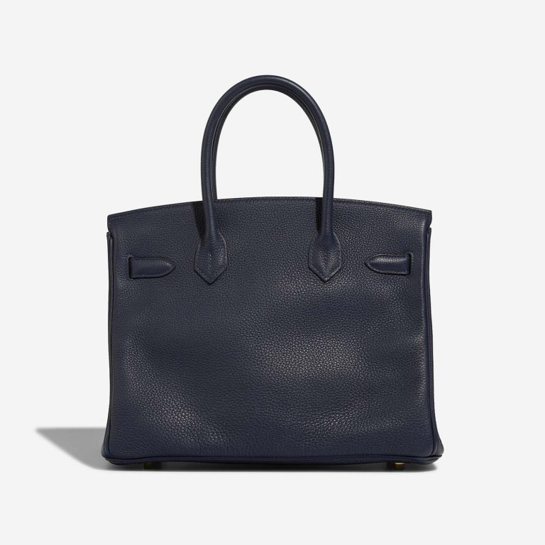 Hermès Birkin 30 BlueNuit Back  | Sell your designer bag on Saclab.com