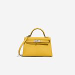 Hermès Kelly Mini JauneAmbre-Orange Front  | Sell your designer bag on Saclab.com