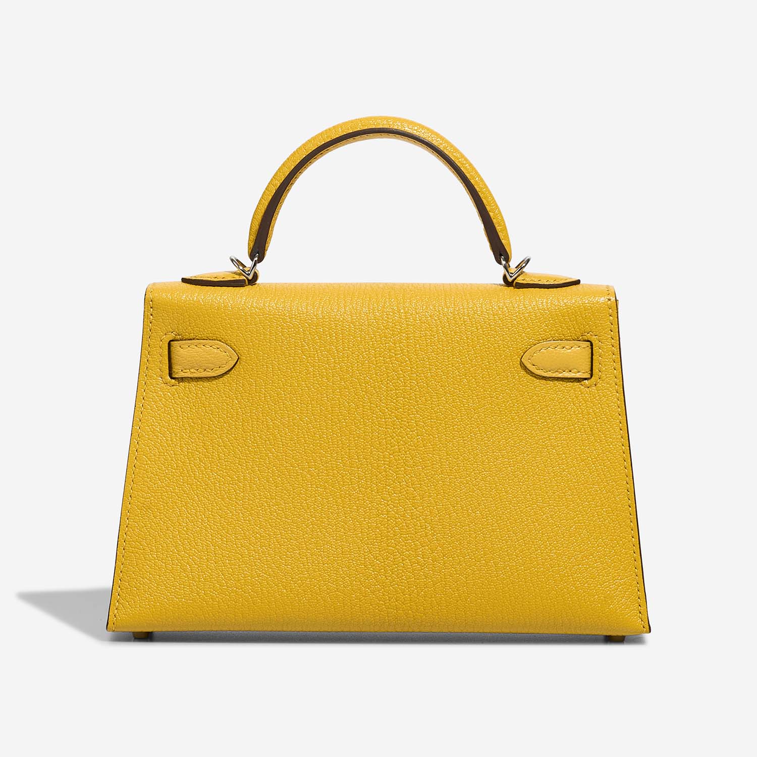 Hermès Kelly Mini JauneAmbre-Orange Back | Sell your designer bag on Saclab.com