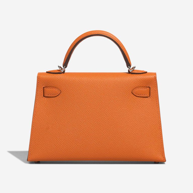 Hermès Kelly Mini Orange Back  | Sell your designer bag on Saclab.com