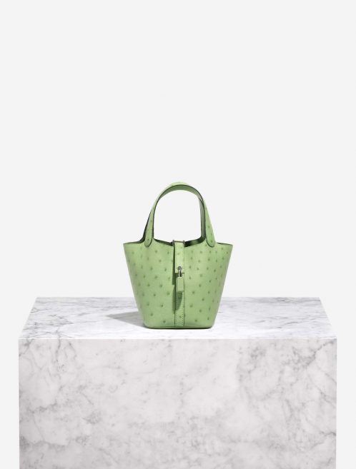 Hermès Picotin 14 VertCriquet Front  | Sell your designer bag on Saclab.com