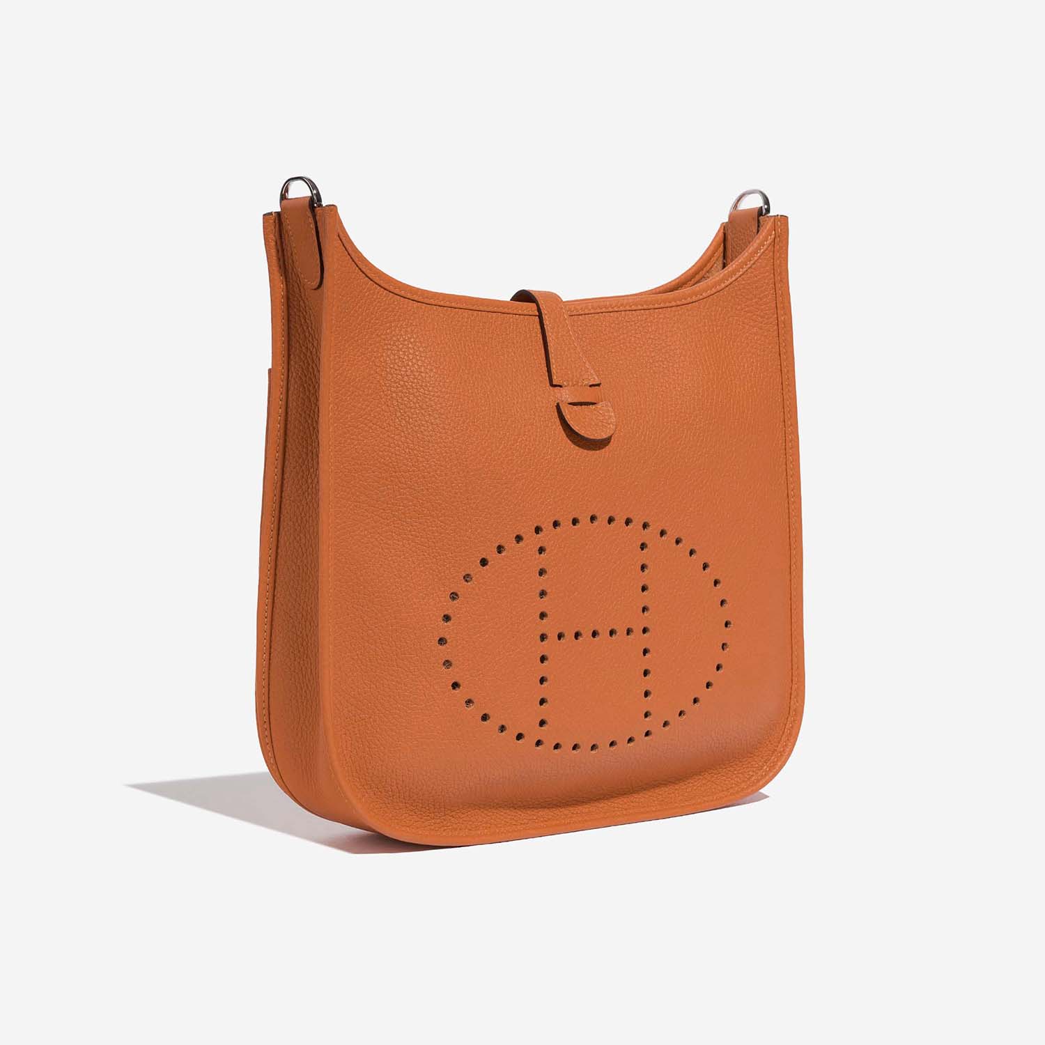 Hermès Evelyne 29 Orange Side Front | Verkaufen Sie Ihre Designer-Tasche auf Saclab.com