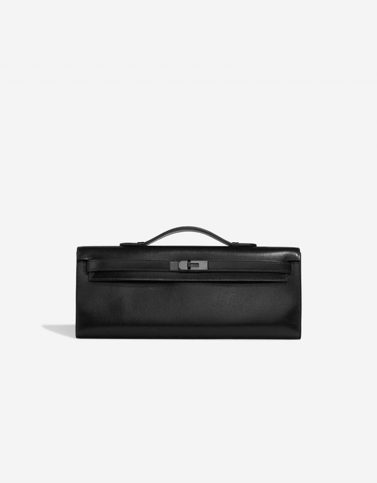 Hermès KellyCutClutch  Soblack Front  | Sell your designer bag on Saclab.com