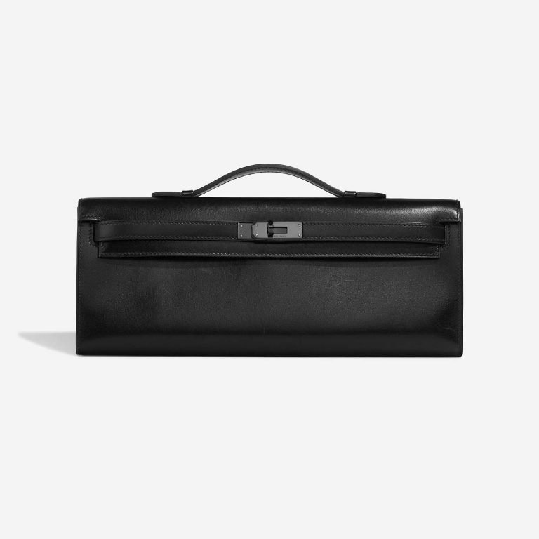 Hermès KellyCutClutch Soblack Front S | Verkaufen Sie Ihre Designer-Tasche auf Saclab.com