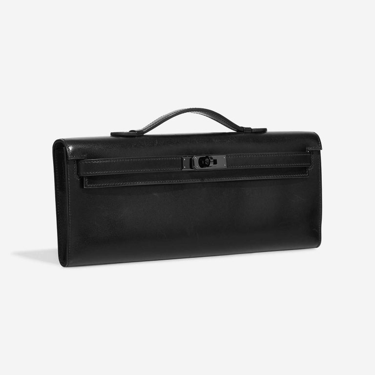 Hermès KellyCutClutch Soblack Side Front | Verkaufen Sie Ihre Designer-Tasche auf Saclab.com