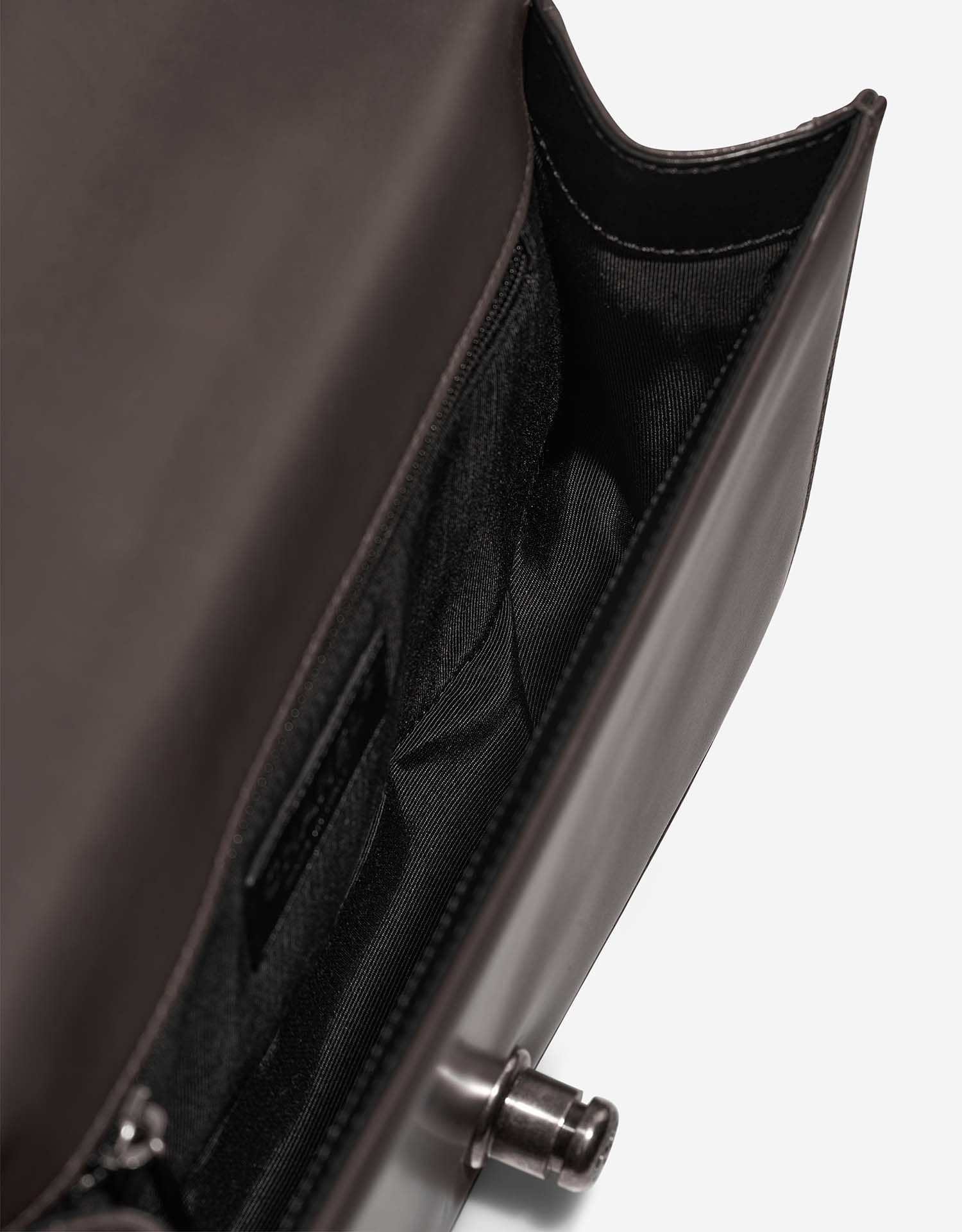 Chanel Boy OldMedium Black-Grey Inside  | Sell your designer bag on Saclab.com