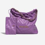 Chanel 22 Medium Liliac Front | Verkaufen Sie Ihre Designer-Tasche auf Saclab.com