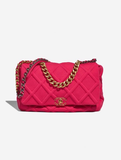 Chanel 19 MaxiFlapBag HotPink Front | Vendez votre sac de créateur sur Saclab.com