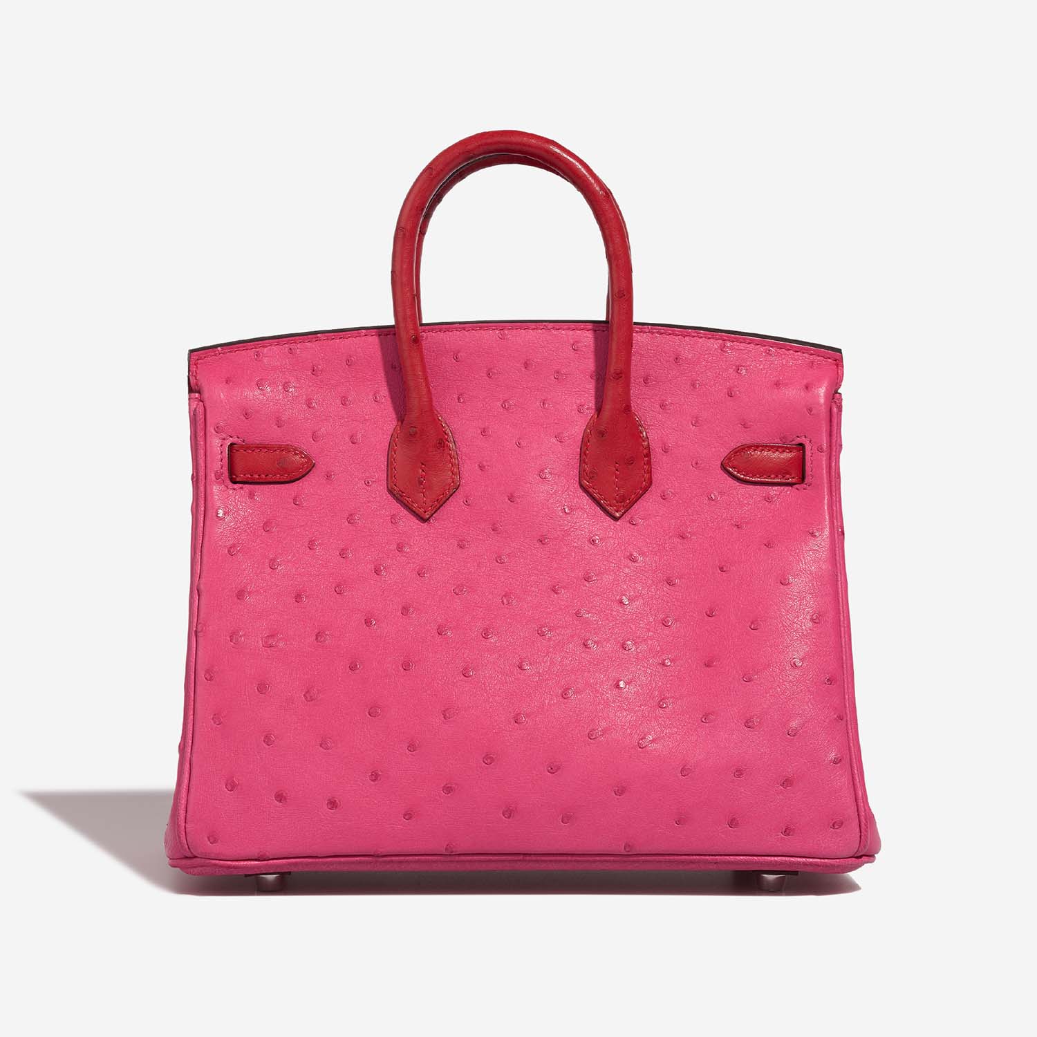 Hermès Birkin 25 RoseTyrien-RougeVif Back  | Sell your designer bag on Saclab.com