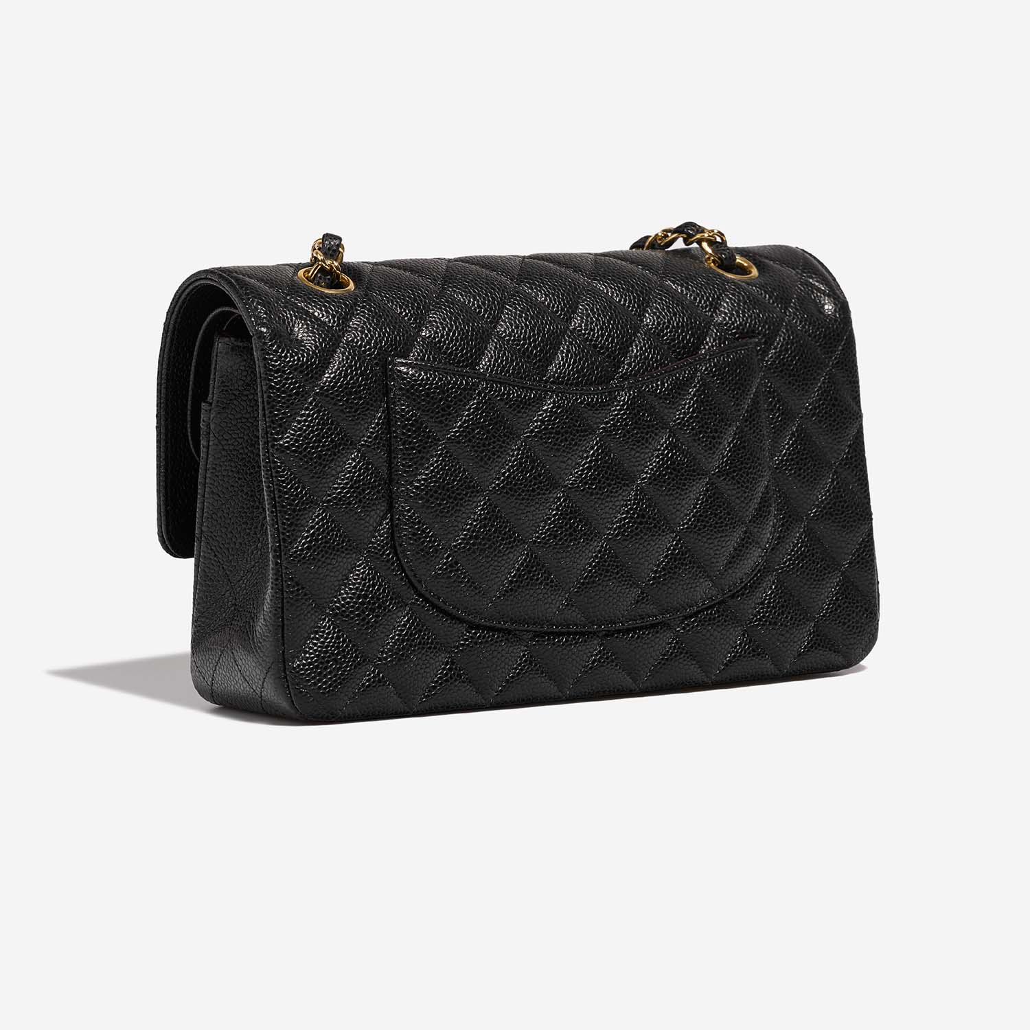 Chanel Timeless Medium Black Side Back | Verkaufen Sie Ihre Designer-Tasche auf Saclab.com
