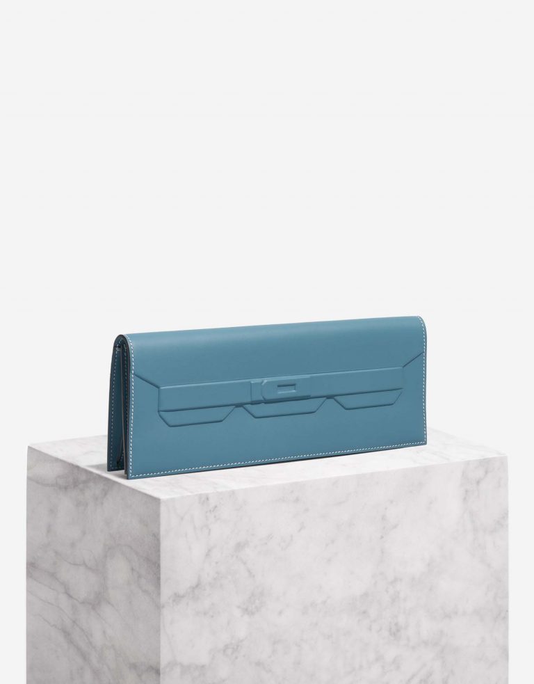 Hermès KellyCutClutch onesize BlueJean Front  | Sell your designer bag on Saclab.com