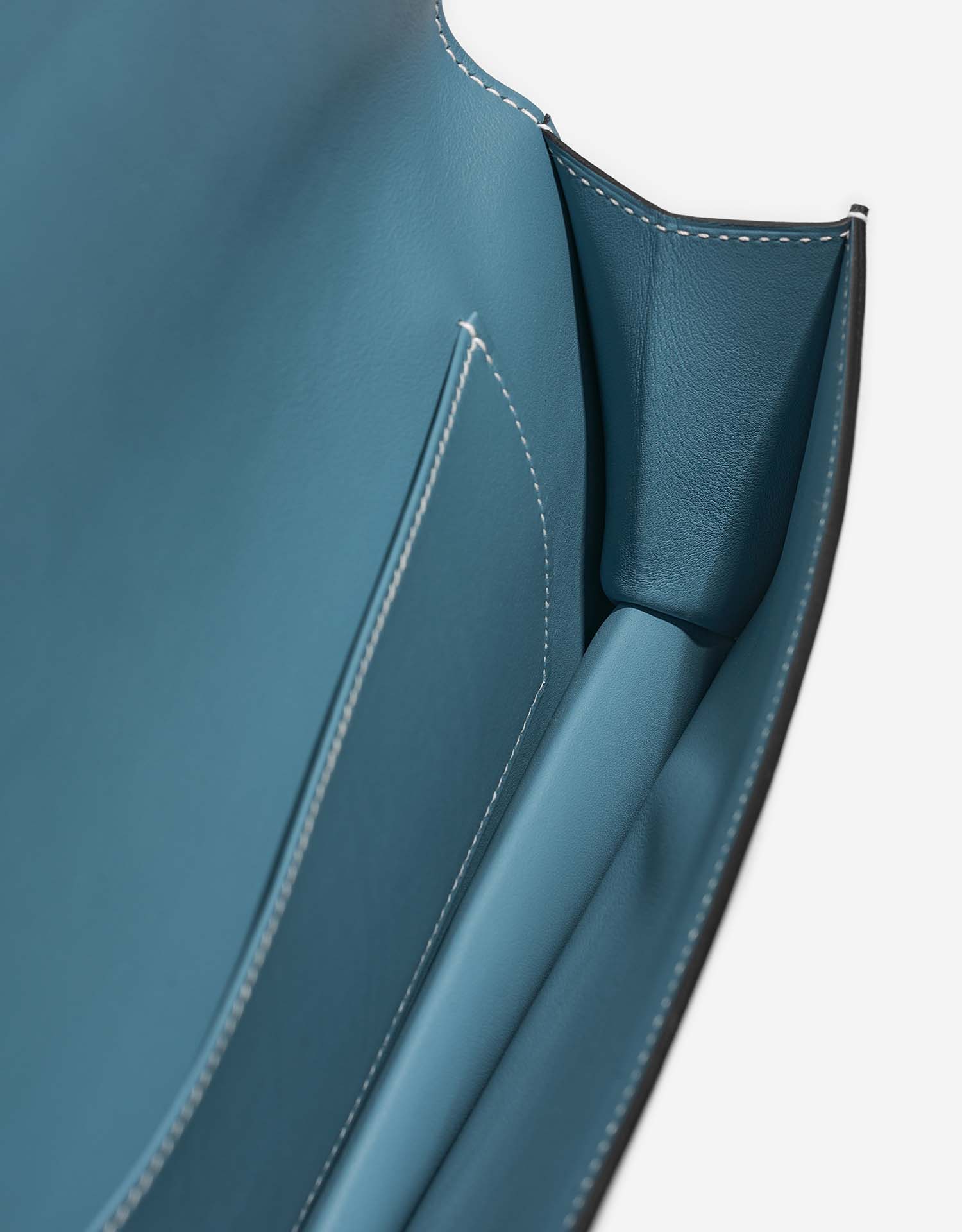 Hermès KellyCutClutch onesize BlueJean Inside  | Sell your designer bag on Saclab.com