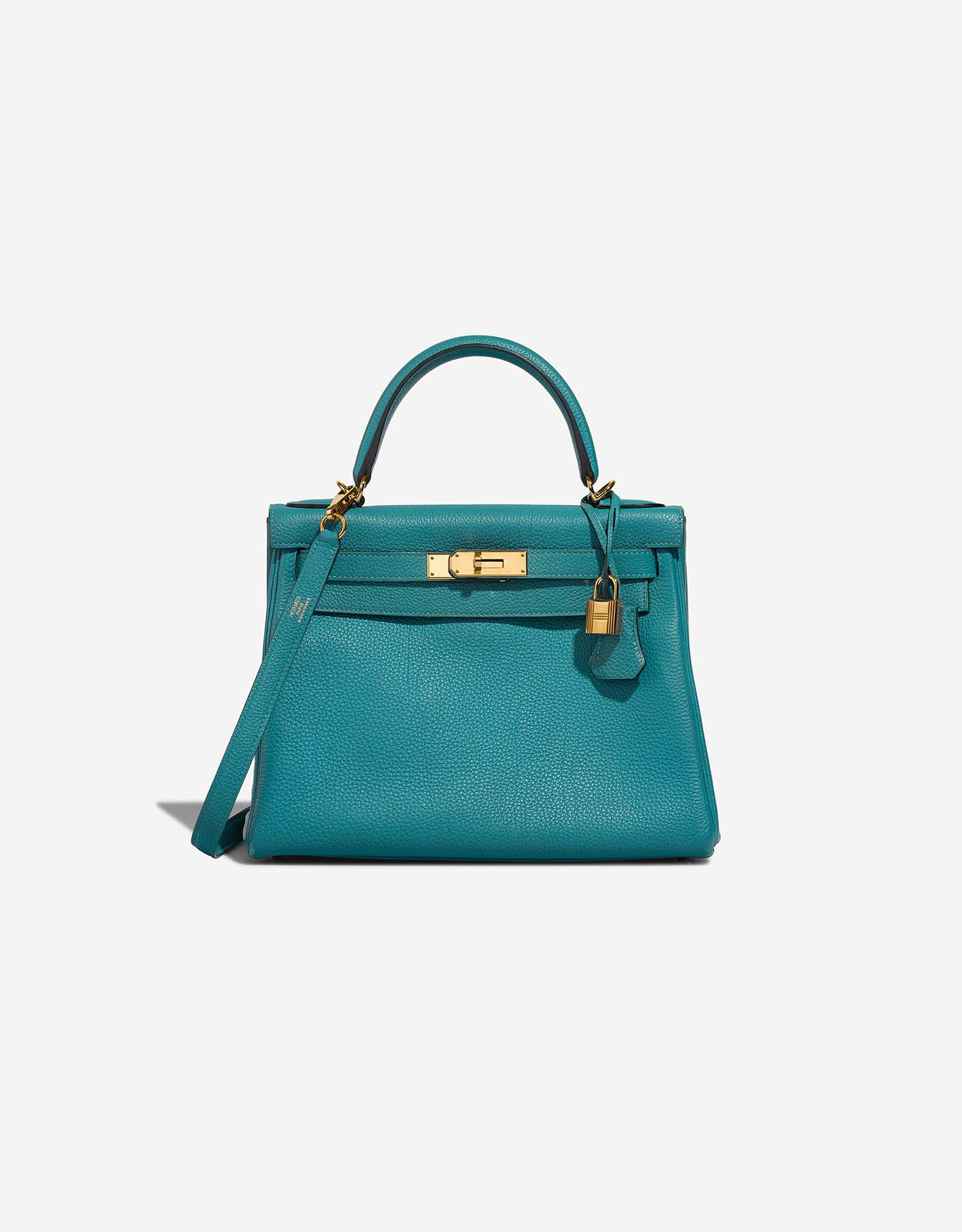 Hermès Kelly Bleu Pale Togo Handbag