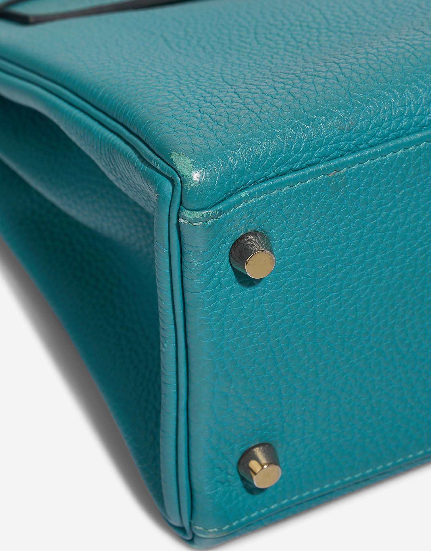 Hermès Kelly 28 BleuPaon signes d'usure| Vendez votre sac de créateur sur Saclab.com