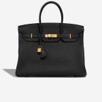 Hermès Birkin 35 Black Front | Verkaufen Sie Ihre Designer-Tasche auf Saclab.com