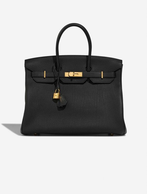 Hermès Birkin 35 Black Front  | Sell your designer bag on Saclab.com