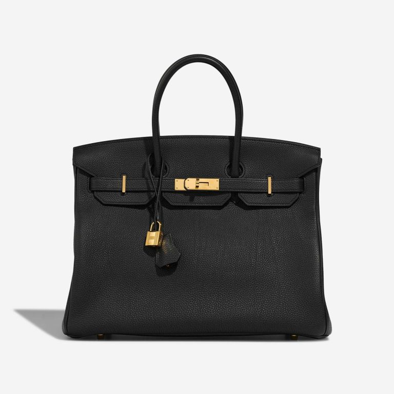 Hermès Birkin 35 Black Front  S | Sell your designer bag on Saclab.com