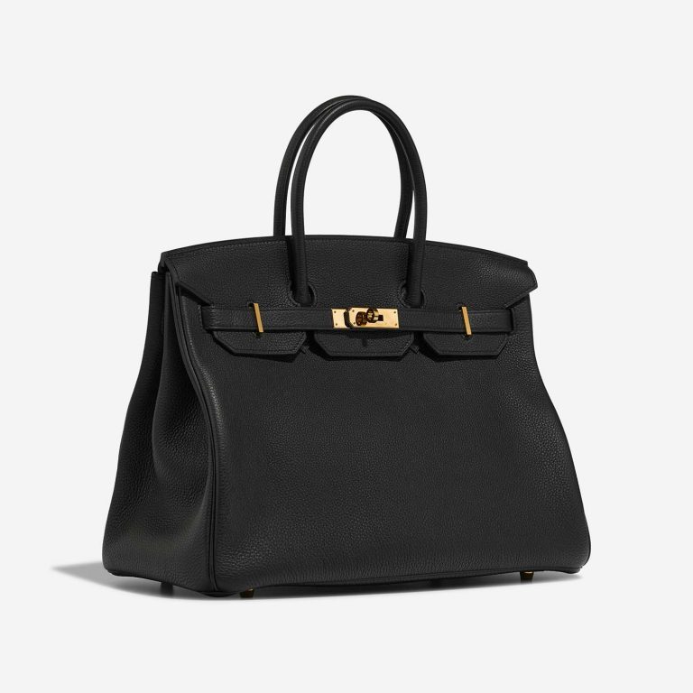 Hermès Birkin 35 Black Side Front  | Sell your designer bag on Saclab.com