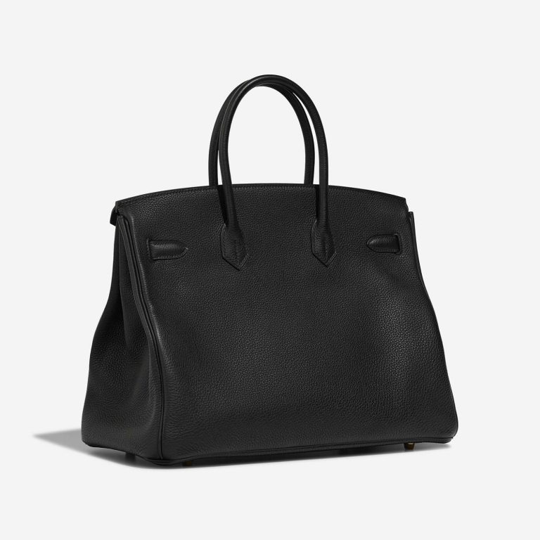 Hermès Birkin 35 Black Side Back | Sell your designer bag on Saclab.com