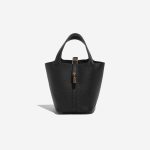 Hermès Picotin 18 Black Front  | Sell your designer bag on Saclab.com