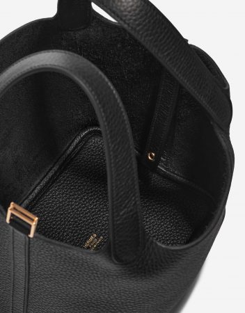 Hermès Picotin 18 Clémence Black | SACLÀB