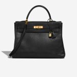 Hermès Kelly 35 Black Front | Verkaufen Sie Ihre Designer-Tasche auf Saclab.com