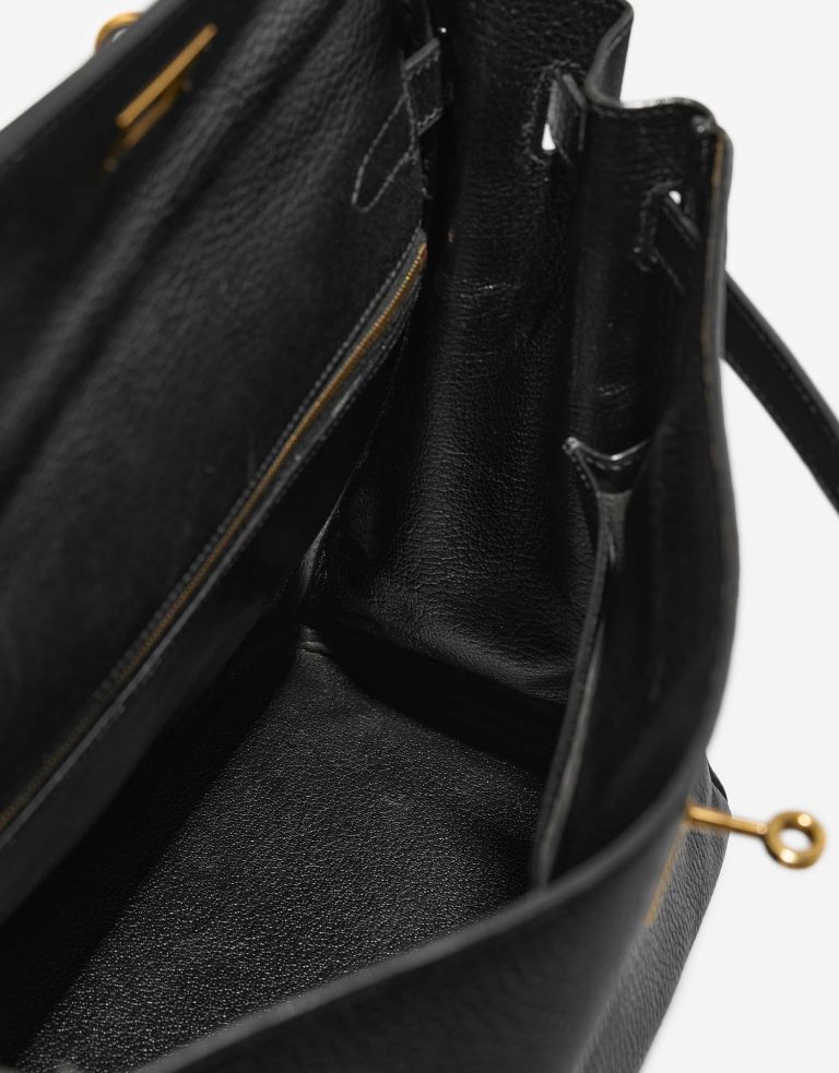 Hermès Kelly 35 Black Inside  | Sell your designer bag on Saclab.com