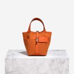 Hermès Picotin 18 OrangeMinium Front  | Sell your designer bag on Saclab.com