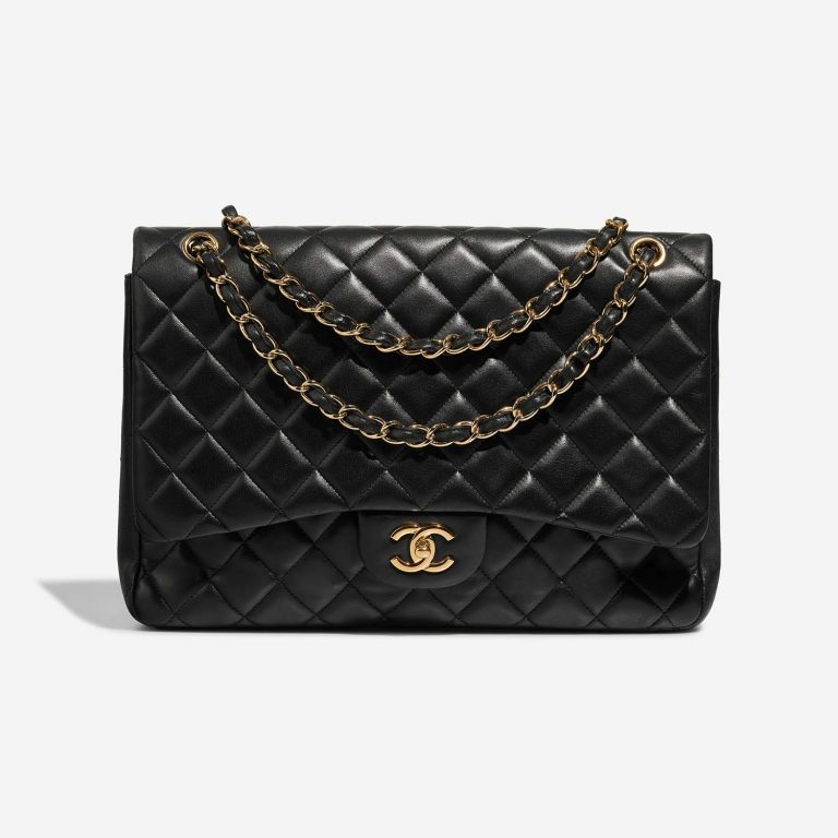 Chanel Timeless Maxi Black Front S | Vendez votre sac de créateur sur Saclab.com