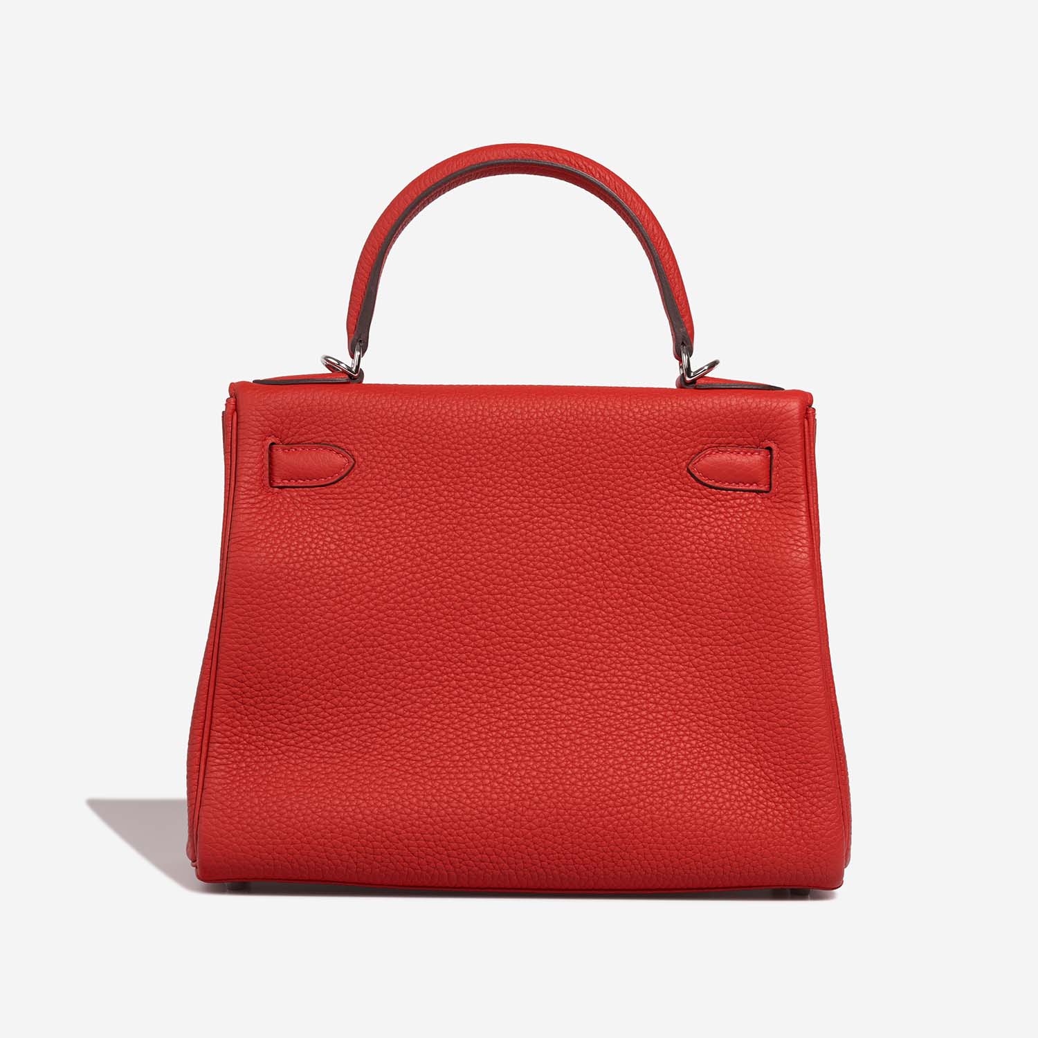 Hermès Kelly 28 RougeVermillon Back  | Sell your designer bag on Saclab.com