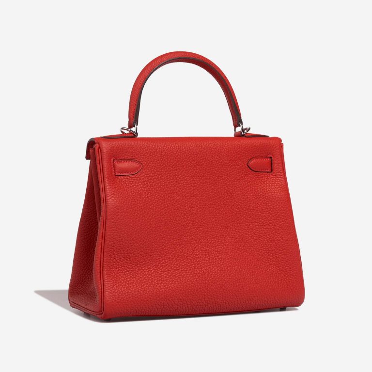 Hermès Kelly 28 RougeVermillon Side Back | Vendez votre sac de créateur sur Saclab.com