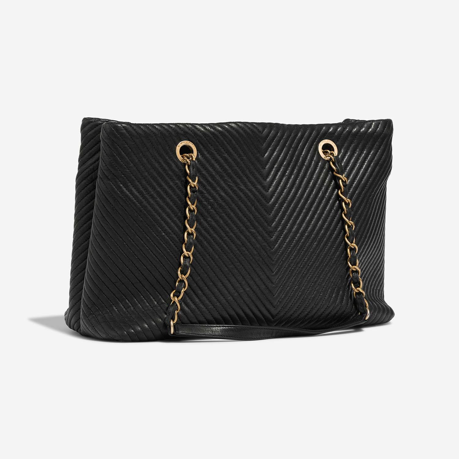 Chanel GST Large Black Side Back | Verkaufen Sie Ihre Designer-Tasche auf Saclab.com
