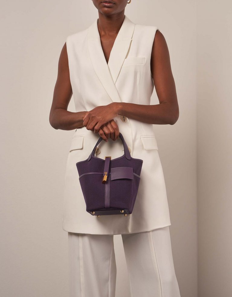 Hermès Picotin 18 Raisin-Cassis Front  | Sell your designer bag on Saclab.com
