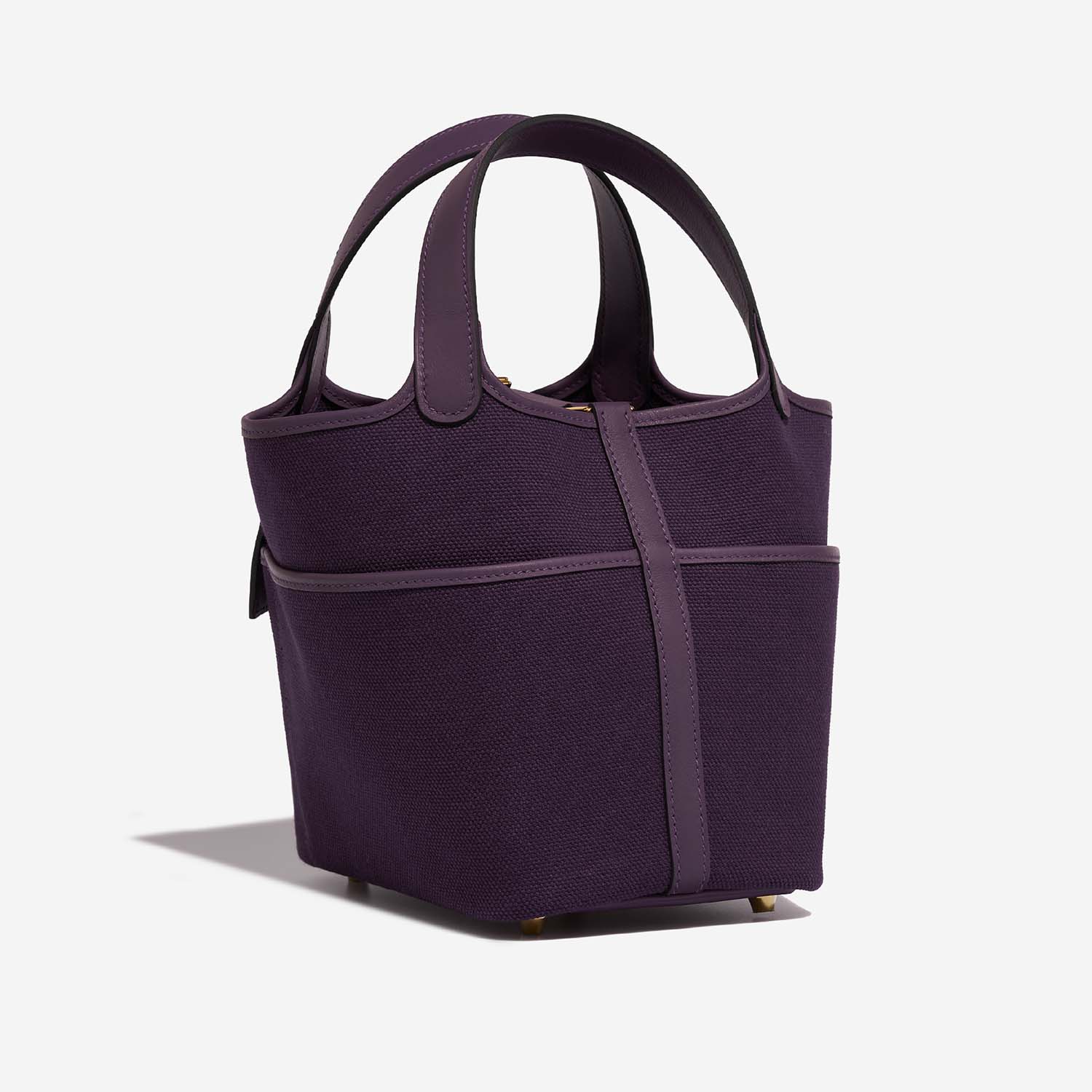 Hermès Picotin 18 Raisin-Cassis Side Back | Vendez votre sac de créateur sur Saclab.com