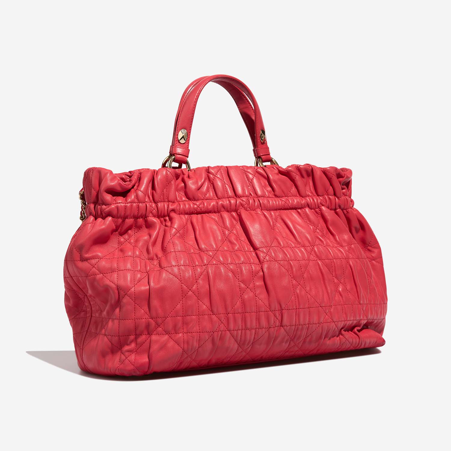 Dior Shopper Medium Red Side Back | Sell your designer bag on Saclab.com
