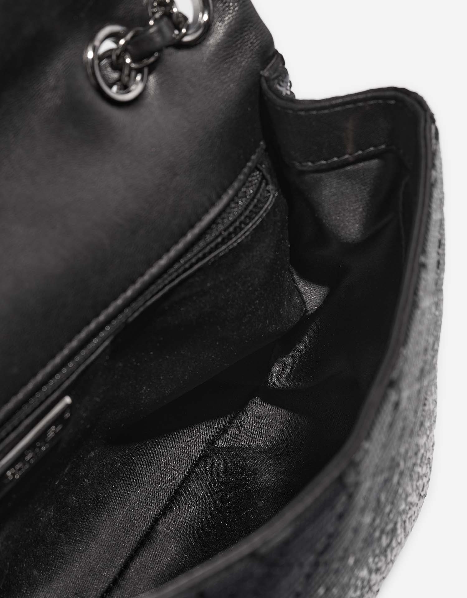 Chanel Timeless Medium Black-Silver Inside  | Sell your designer bag on Saclab.com