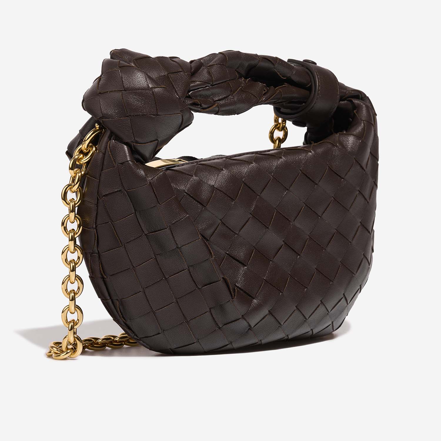 BottegaVeneta Jodie Mini Fondant Side Front  | Sell your designer bag on Saclab.com