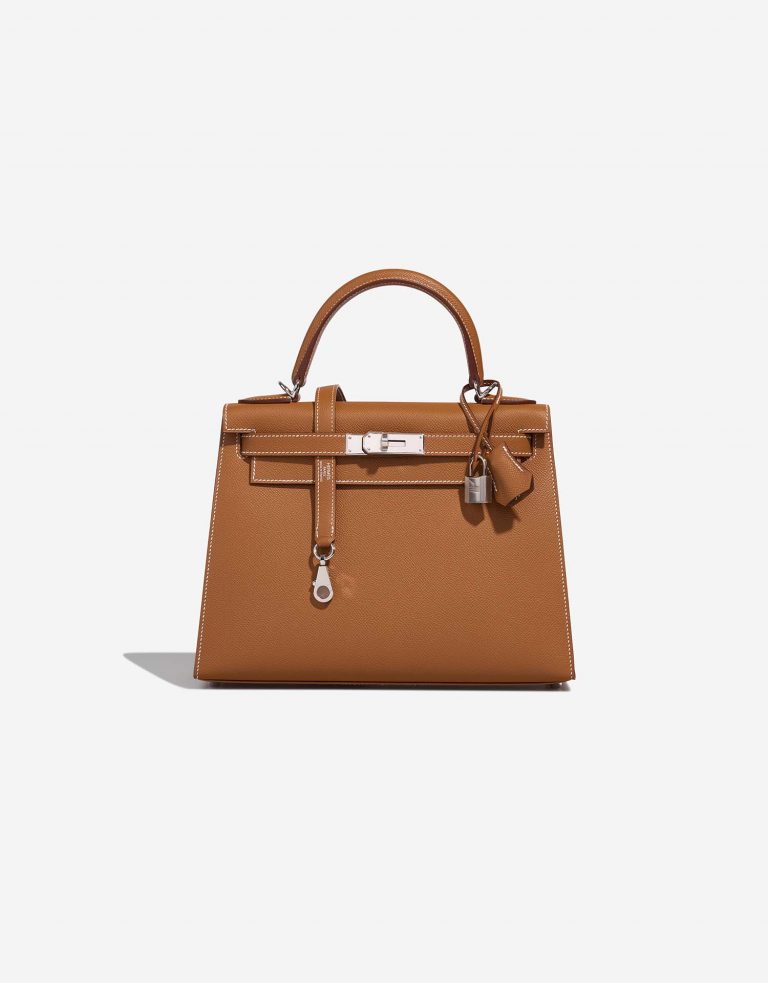 Hermès Kelly 28 Gold Front  | Sell your designer bag on Saclab.com