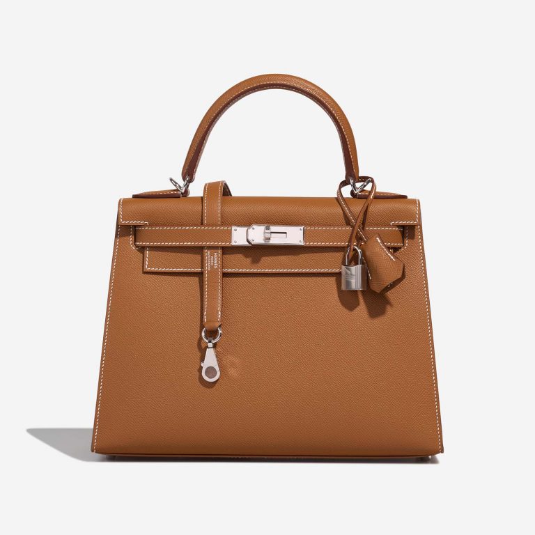 Hermès Kelly 28 Gold Front  S | Sell your designer bag on Saclab.com