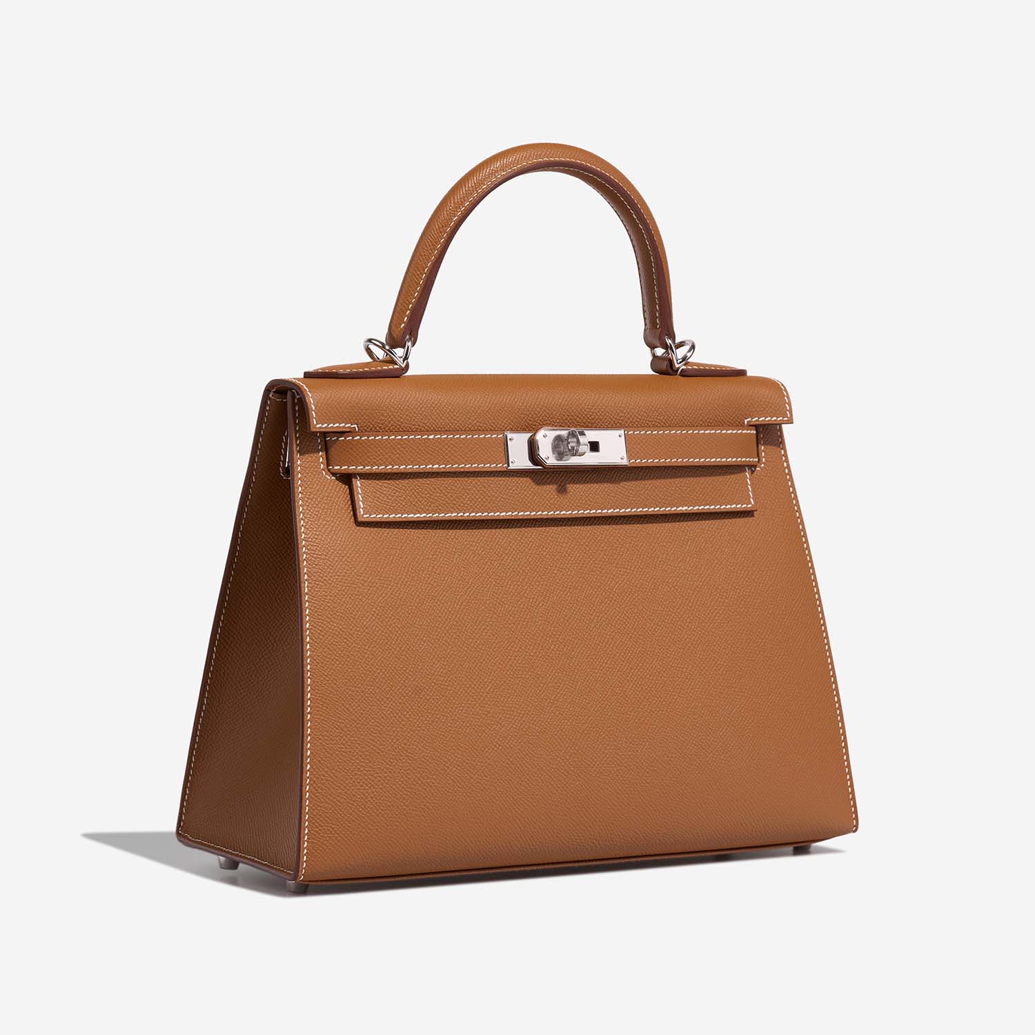 Hermès Kelly 28 Gold Side Front  | Sell your designer bag on Saclab.com